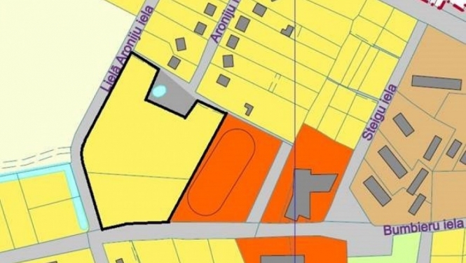 Paziņojums par detālplānojuma zemes vienībai Aroniju ielā 16 un Ābeļu ielā 1A, Ogresgalā, izstrādes pārtraukšanu