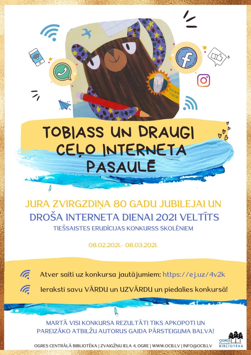 Svinam svētkus, lietojam internetu droši un piedalāmies konkursā