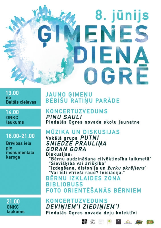 8. jūnijā Ogrē Ģimenes diena
