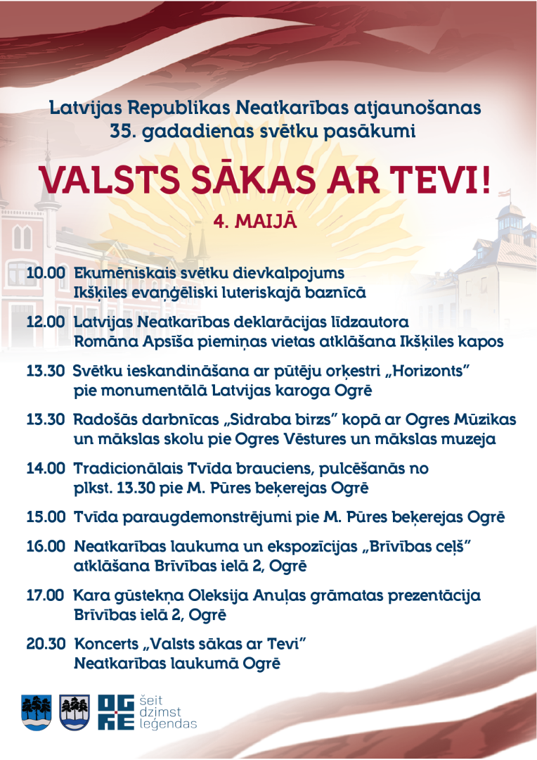 4. maija svētku programma