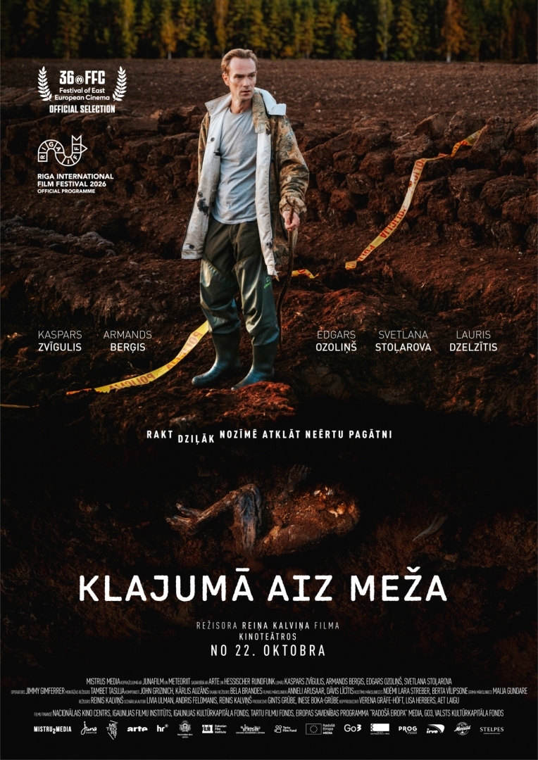 4. novembrī plkst. 19.00 Ogres novada Kulrūtas centra Lielajā zālē spēlfilma KLAJUMĀ AIZ MEŽA.