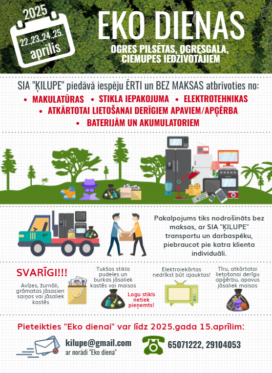 Eko dienas Ogres novadā