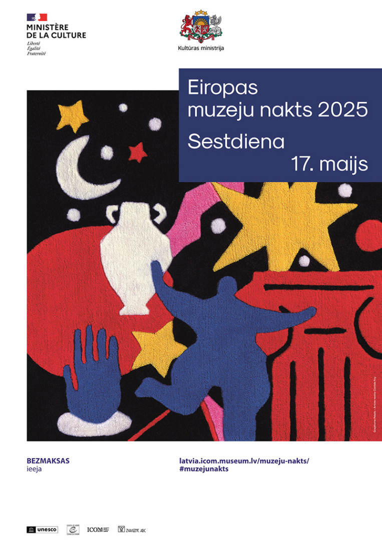 Eiropas muzeju nakts 2025, sestdiena, 17. maijs