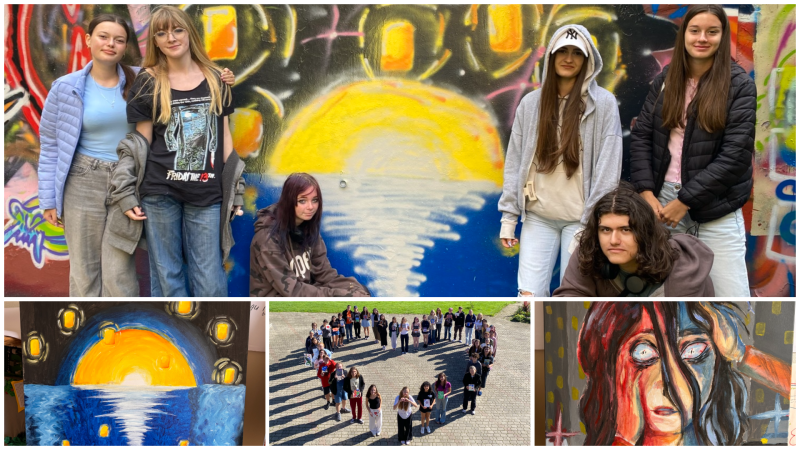 Jaunieši no Latvijas, Rumānijas, Īrijas un Portugāles Erasmus+ jauniešu apmaiņas projektā “LET IT OUT”, kas norisinājās pērnā gada vasaras izskaņā