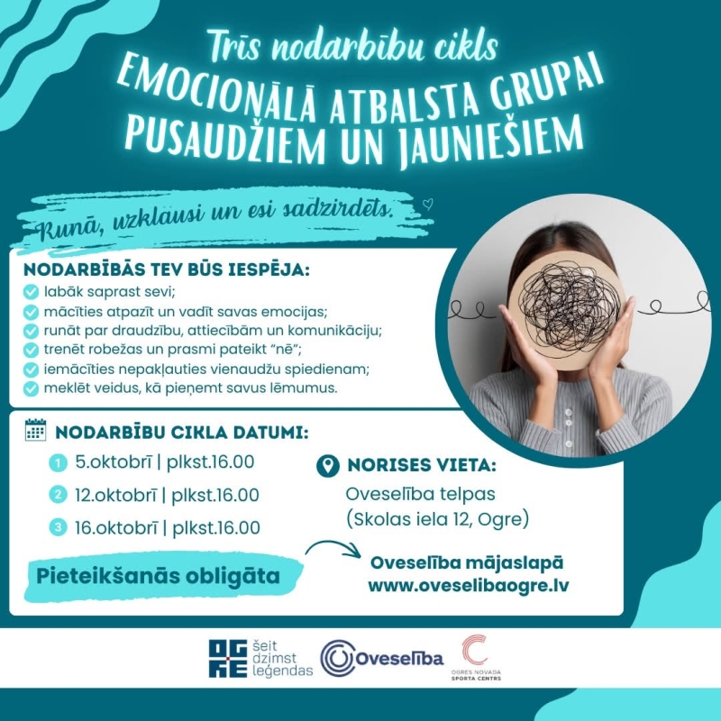 Atbalsta grupa pusaudžiem un jauniešiem