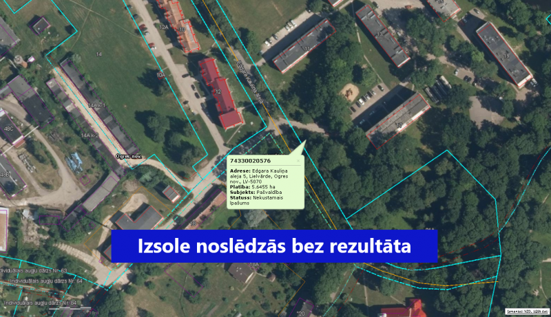 Edgara Kauliņa alejā&nbsp;5, Lielvārdē izsoles rezultāts
