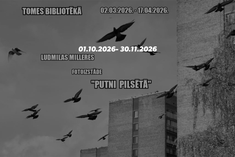 Klasiskā melnbaltā fotogrāfija Ludmilai palīdz izcelt formas, gaismēnu spēles un dziļas emocijas. Pilsētas infrastruktūra – pažobeles, parki un mūri – kļūst par mājvietu putniem, ienesot dzīvību industriālajā vidē.
