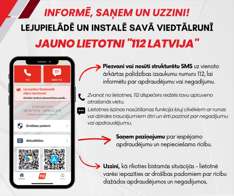 Lietotne 112.lv