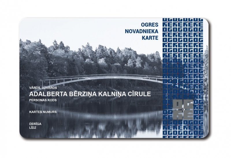 Novadnieka kartes paraugs