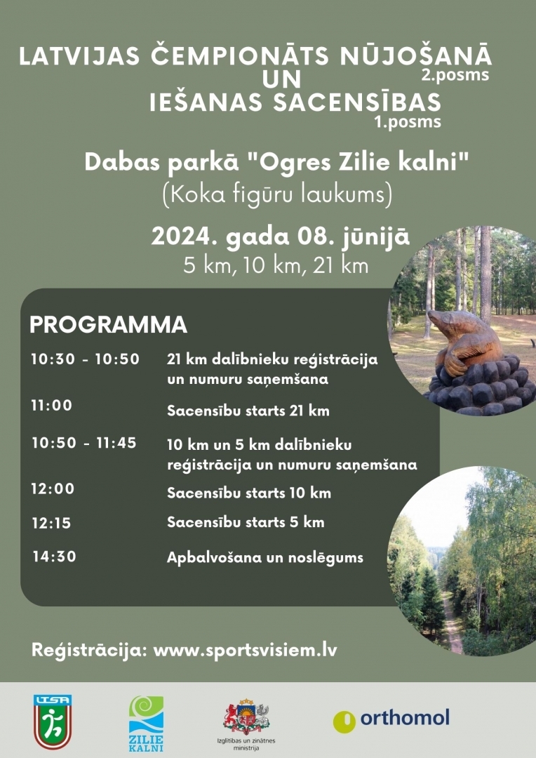  LATVIJAS ČEMPIONĀTA NŪJOŠANĀ 2. POSMS un IEŠANAS SACENSĪBU 1. POSMS.08.06.2024