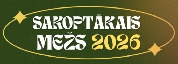 "Sakoptākais mežs 2026" logo