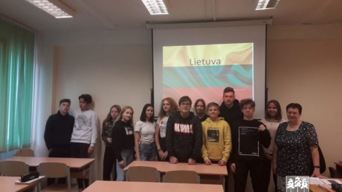 Baltu literatūras nedēļa Jaunogres vidusskolā