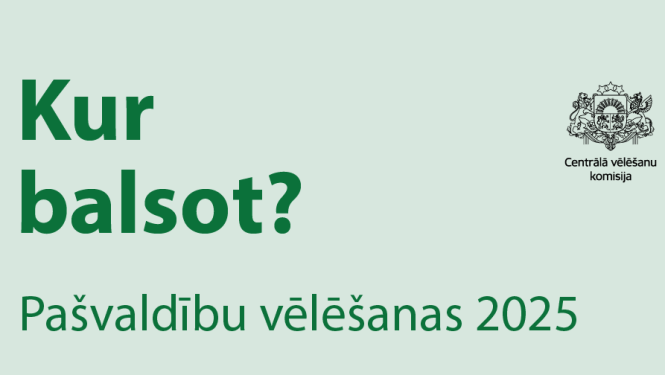 Pašvaldību vēlēšanas 2025_kur balsot