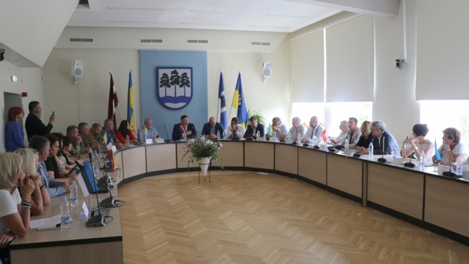 Delegācijas viesojas Ogrē 18.082023