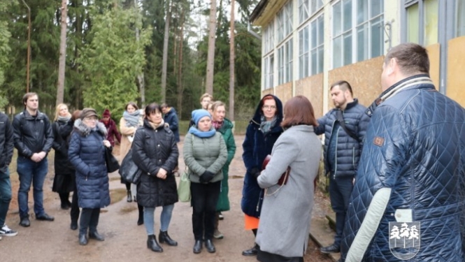 Mākslas akadēmija viesojas sanatorijā "Ogre" (12.03.2020)