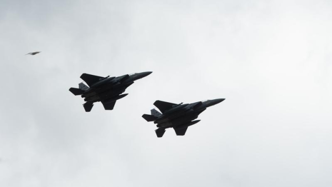 Gaisa iznīcinātāji, Foto: Gatis Dieziņš/Aizsardzības ministrija