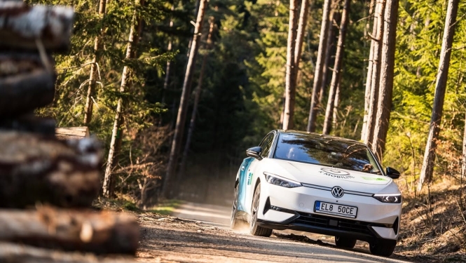 Cauri Ogres novadam vīsies rallija“Neste MY Renewable Charge EV Rally Latvia” ceļi
