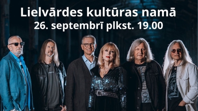 26. septembrī plkst. 19.00 Lielvārdes pilsētas Kultūras namā grupa “Pērkons” ar koncertu “Sapumpurots zars”.