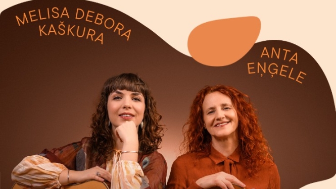 7. novembrī plkst. 18.00 Ķeguma Tautas namā loncerts DZIESMU PĒRLES | Anta Eņģele & Melisa Debora Kaškura