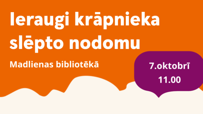 7. oktobrī plkst. 11.00 Madlienas bibliotēkā informatīvs seminārs kopā ar finanšu konsultantu Eduardu Paulu Burgmani "Ieraugi krāpnieka slēpto nodomu".