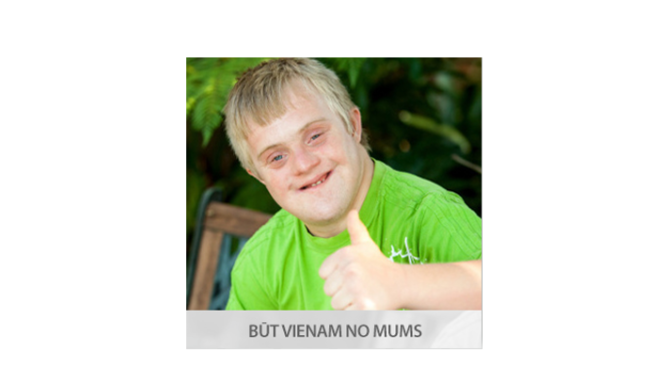 Būt vienam no mums