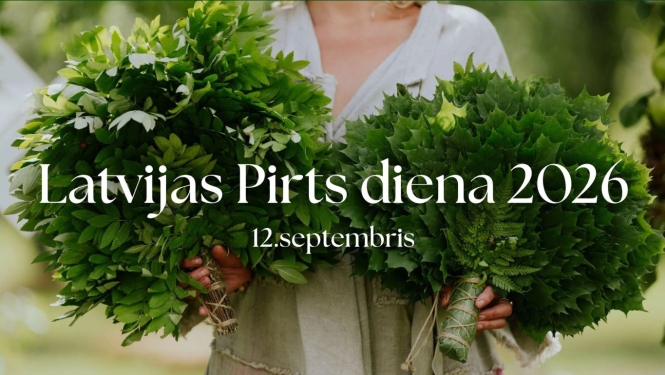 Latvijas Pirts diena 2026 12. septembrī