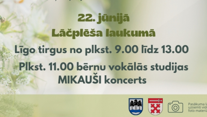 Saulgriežu sagaidīšanas pasākumi Lielvārdē 06.2024.