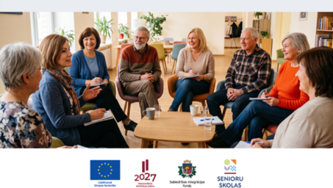 Atbalstot Senioru skolu darbības uzsākšanu Latvijā jau šajā rudenī, aicinām Jūs publicēt informāciju par  Vidzemes Senioru skolu informatīvo semināru OGRĒ 25.septembrī plkst.11:00 