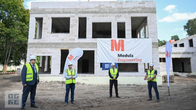 21. augustā Spāru svētki topošajā pirmsskolas izglītības iestādē Mālkalnes prospektā 10, Ogrē
