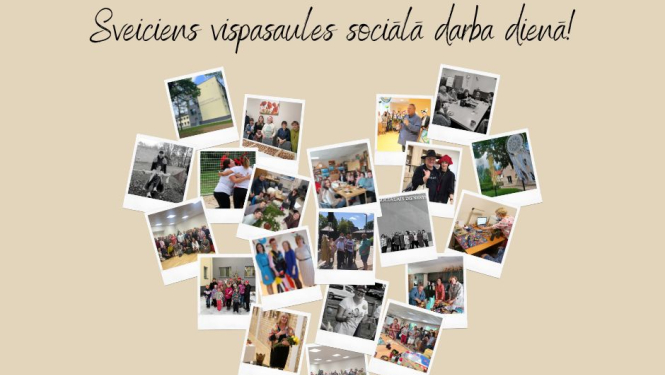 Sveiciens Vispasaules Sociālā darba dienā! 