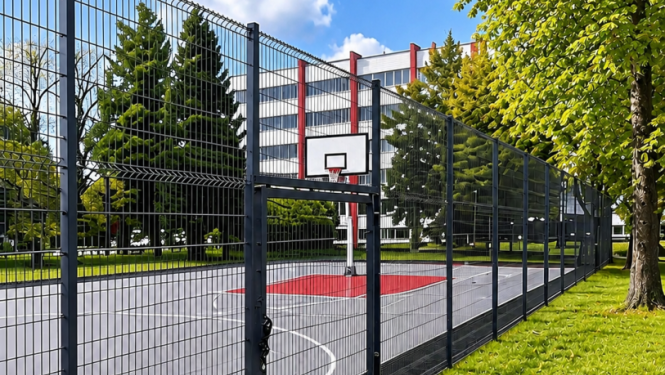 Plānotā 5x5 basketbola laukuma Ogrē vizualizācija