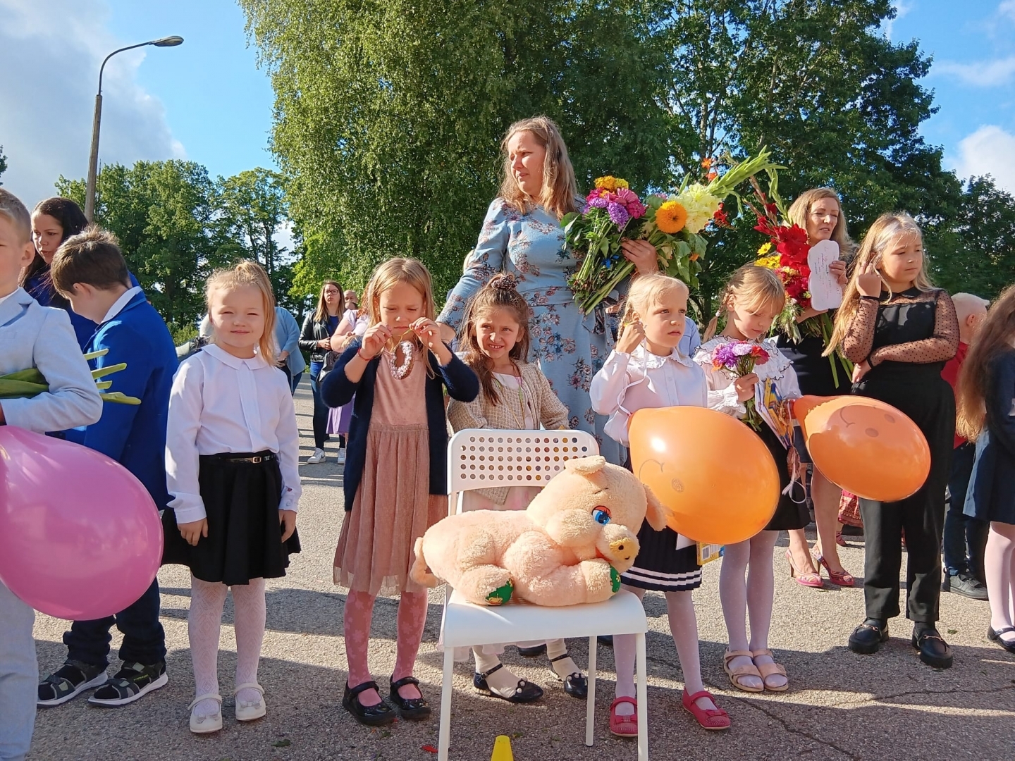  Ķeipenes pamatskolas skolēni