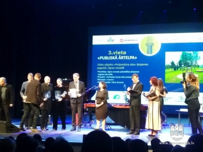 Vides objekts “Potjomkina aka” saņem Latvijas Būvniecības gada balvu!