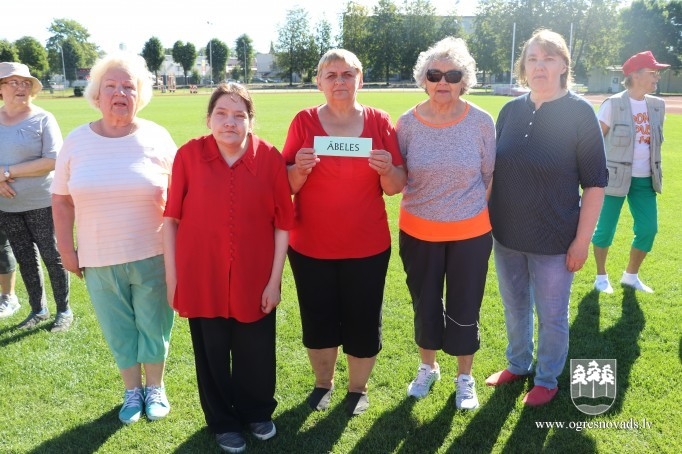 Aizritējusi Ogres invalīdu biedrības rīkotā sporta diena (17.08.2020.)