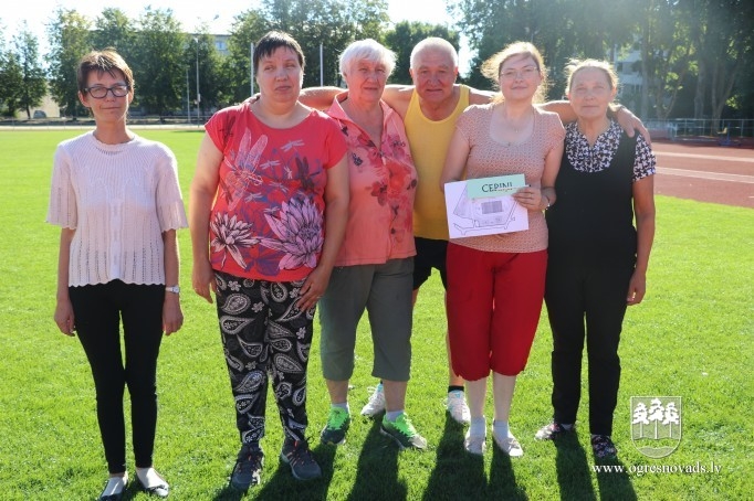 Aizritējusi Ogres invalīdu biedrības rīkotā sporta diena (17.08.2020.)