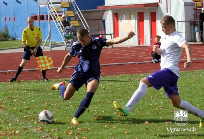 Artūra Cildermaņa debijā FK Ogre piekāpjas AFA Olaine