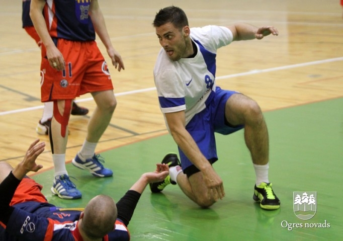 Šovakar Ogres handbolistiem finālsērijas trešais mačs