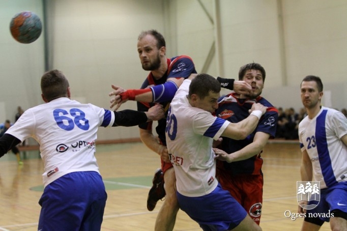 Ogres handbolisti kļūst par Latvijas vicečempioniem