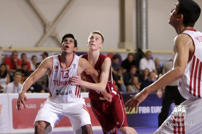 Latvija-Turcija U16 čempionāts