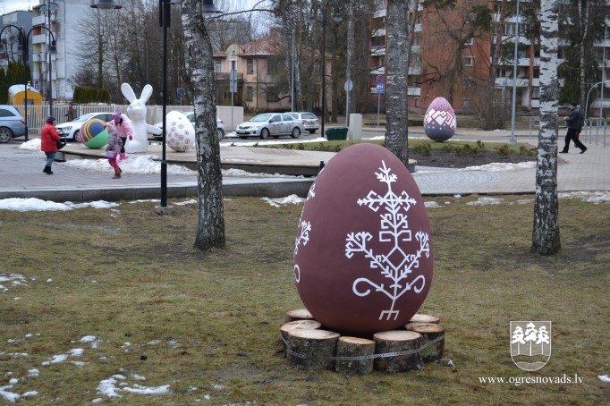 Ogres pilsēta gatavojas Lieldienām