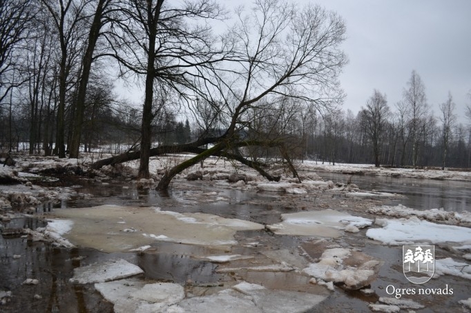 Situācija plūdu rika teritorijā – normas robežā