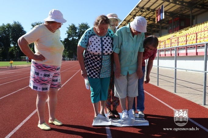 Aizritējusi Ogres invalīdu biedrības rīkotā sporta diena (17.08.2020.)