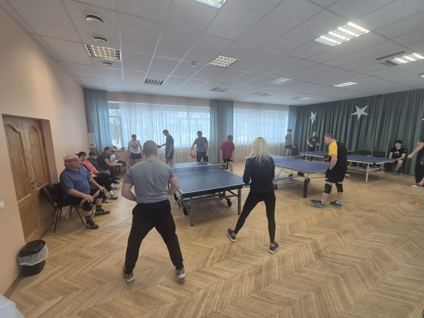 Norisinājies galda tenisa čempionāts 