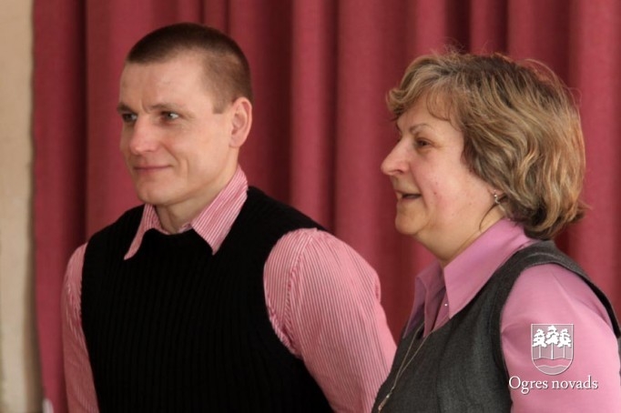Suntažu vidusskolā viesojas Aigars Fadejevs (foto Andris Linde)