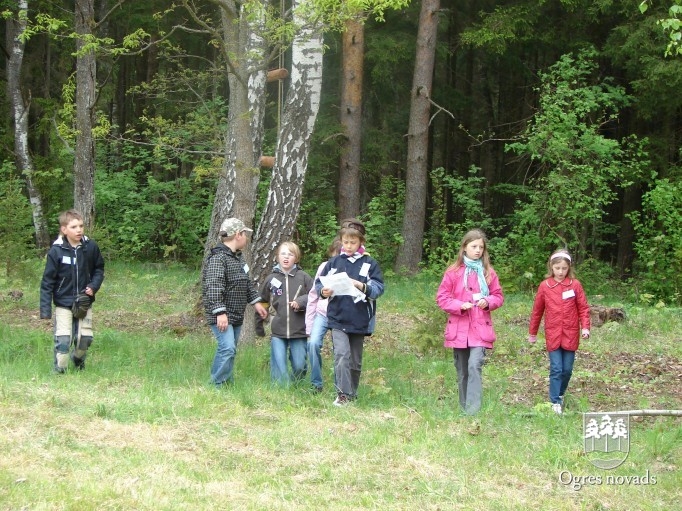 Ogresgala pamatskolas aktivitātes projektā Mammadaba