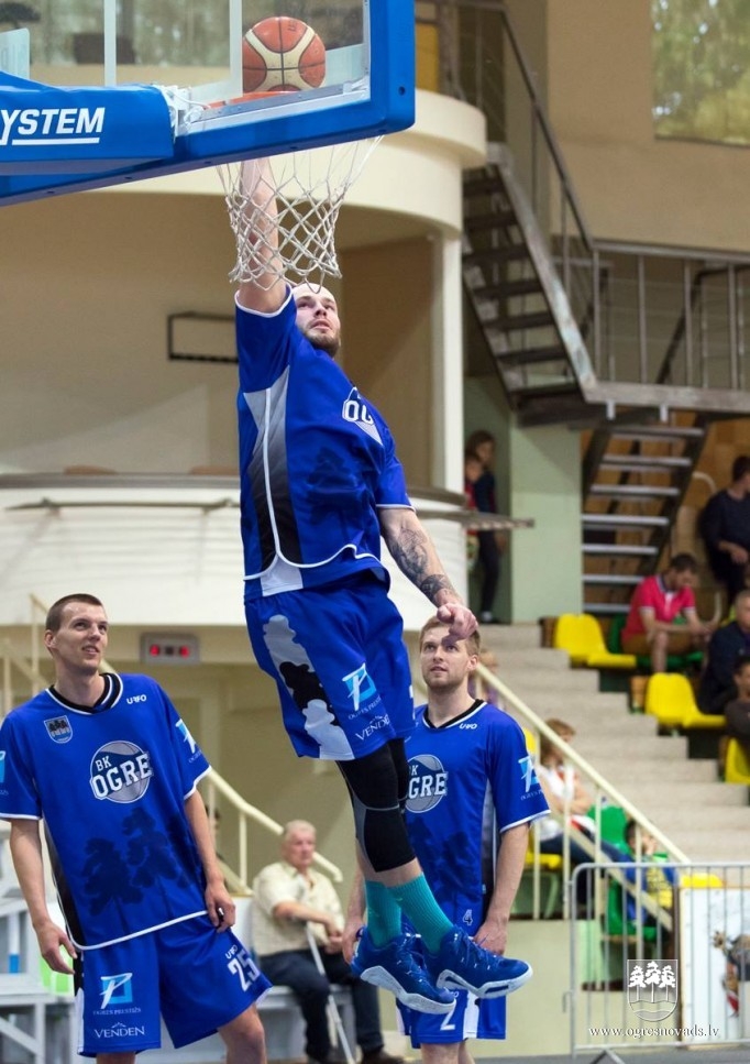 Ogres novada basketbola izlase spēles Latvijas Olimpiādē