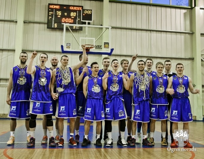 BK "Ogre" izcīna čempionu kausu
