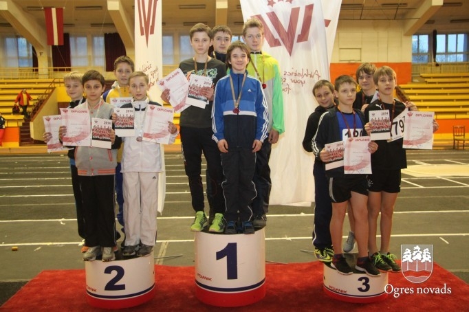 Ogres sportistiem augsti rezultāti Latvijas čempionātā