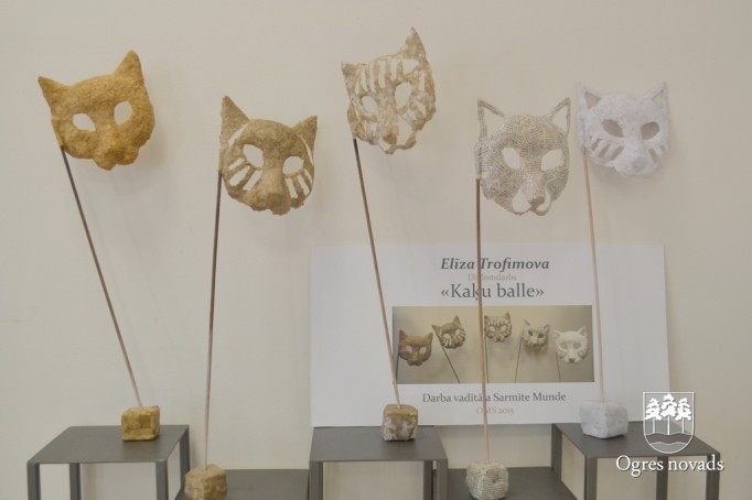 Gada noslēguma darbu izstāde Ogres Mākslas skolā