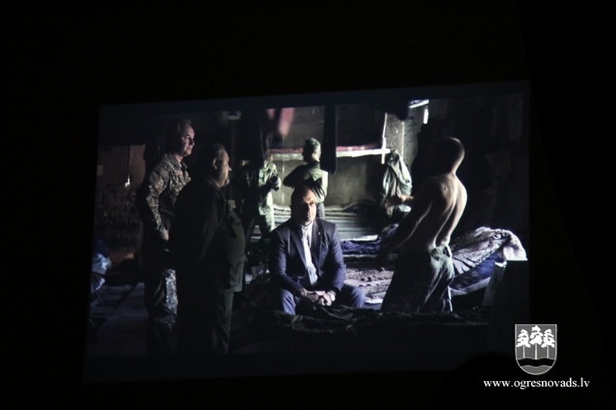 Ogrē notikusi filmas “Ukrainas frontē bez pārmaiņām” pirmizrāde